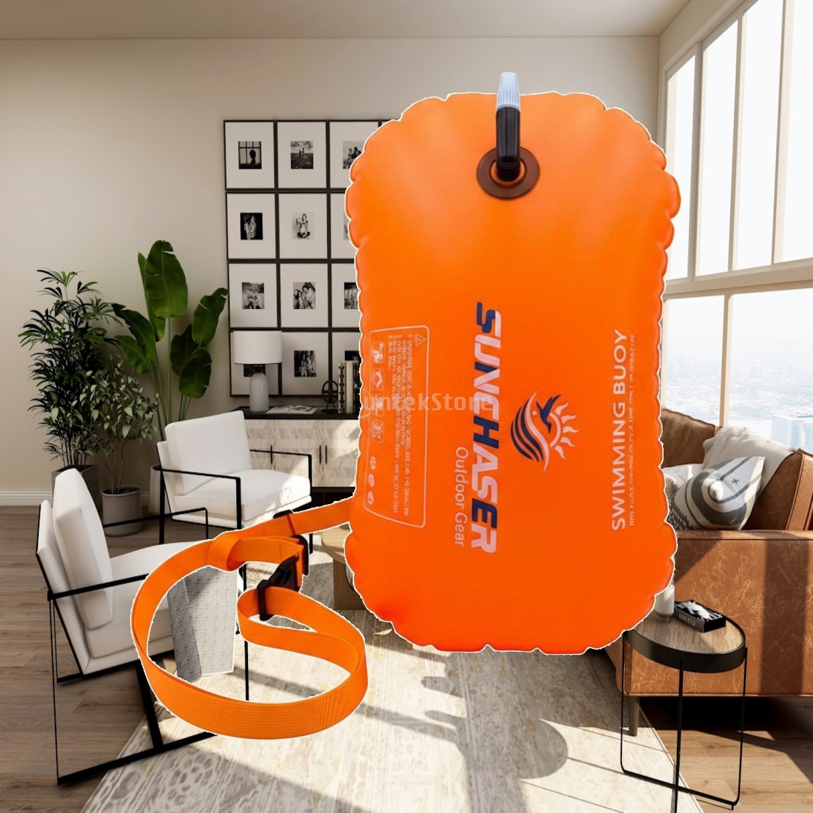 Aquatic Sports Equipment - Flotador de Natación, Bolsa Impermeable Inflable,