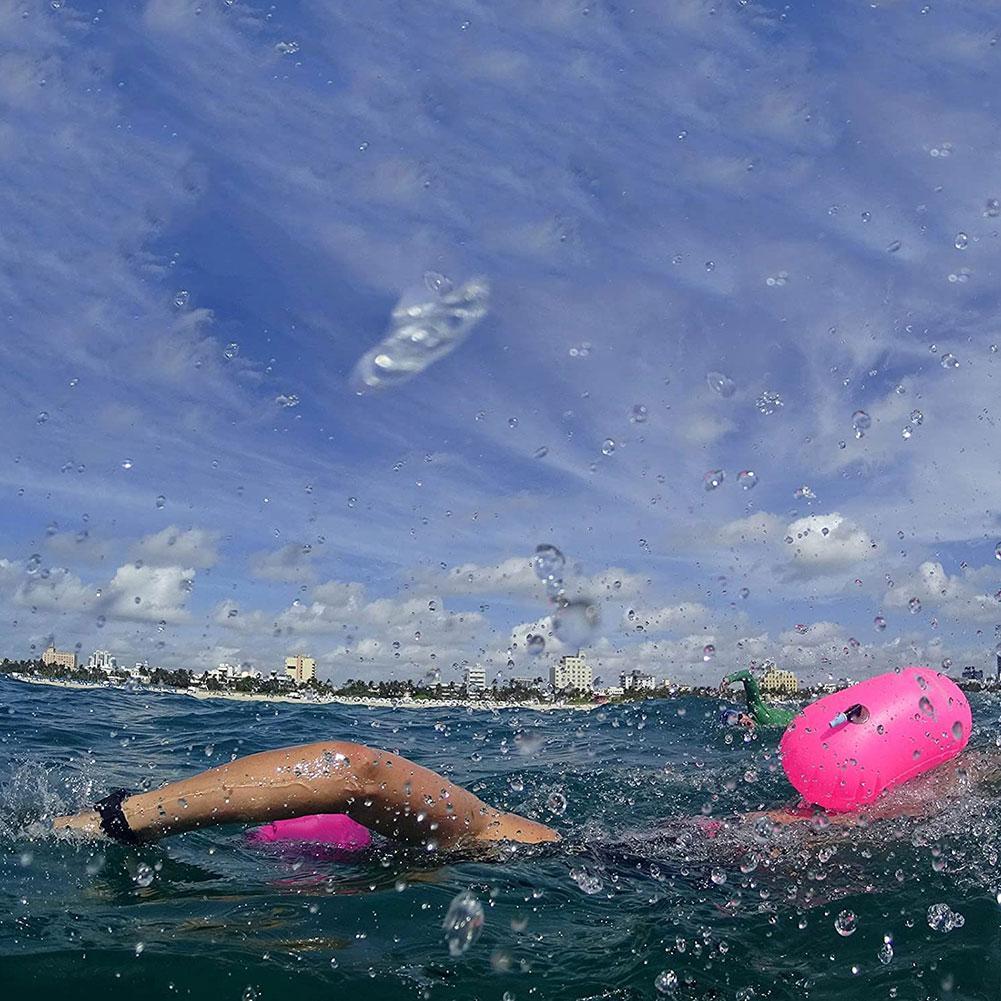 Bolsa Inflable Impermeable de  - Swim Buoy Open Water reseña y precio