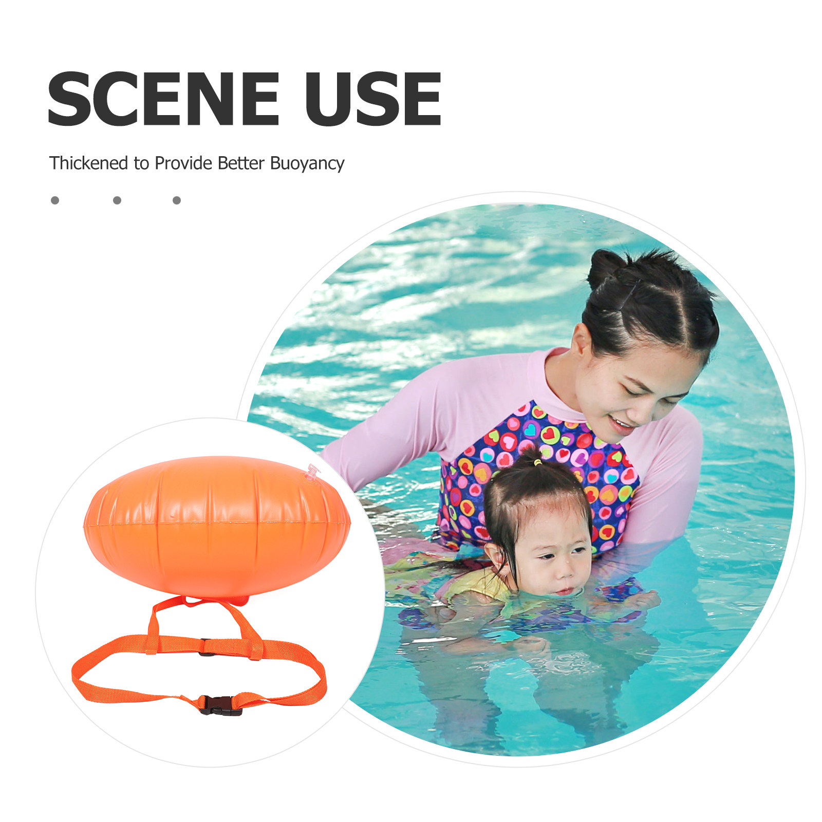 Boya de Natación Inflable, Dis - Swim Buoy Open Water reseña y precio
