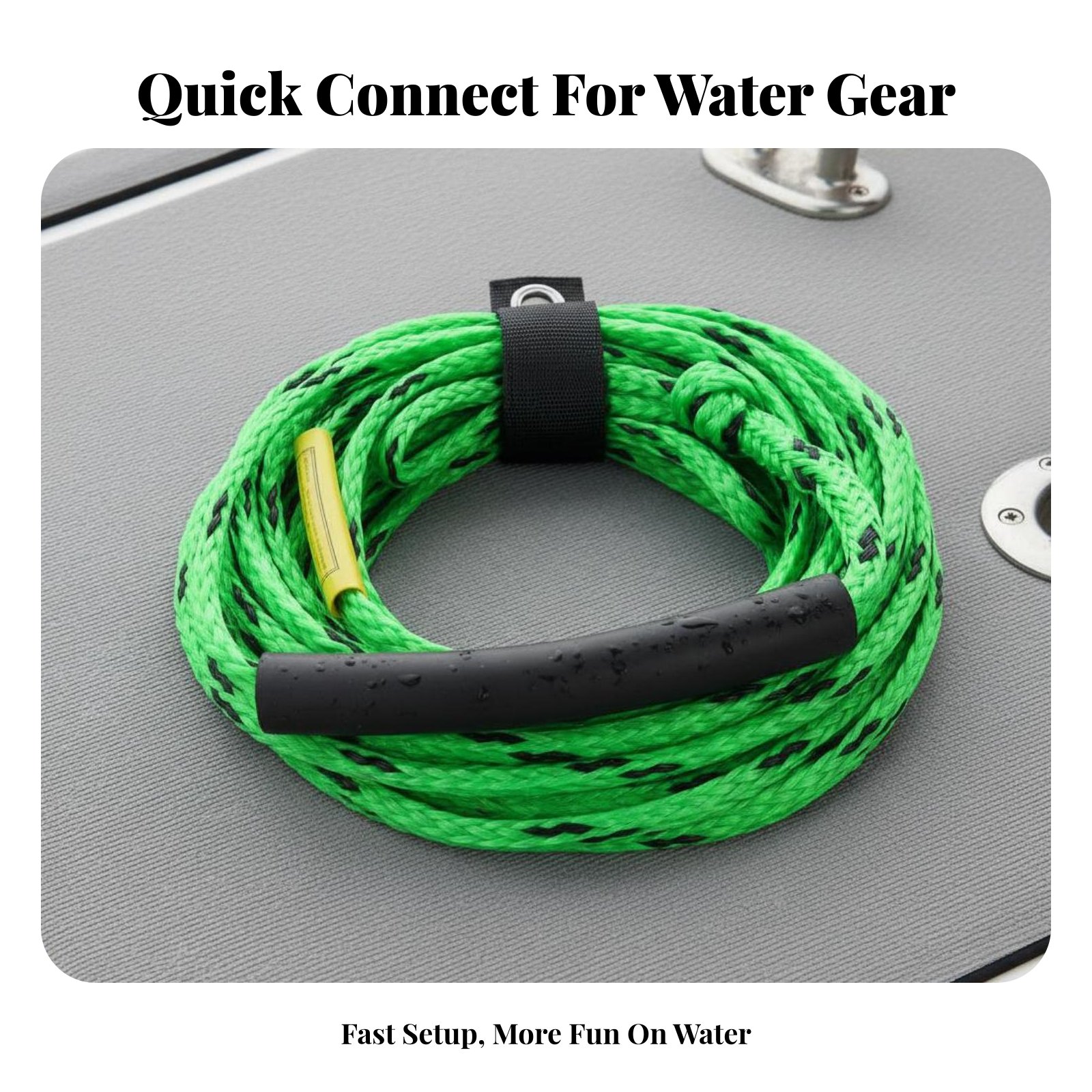 Cuerda de remolque para activi - Aquatic Sports Wear reseña y precio